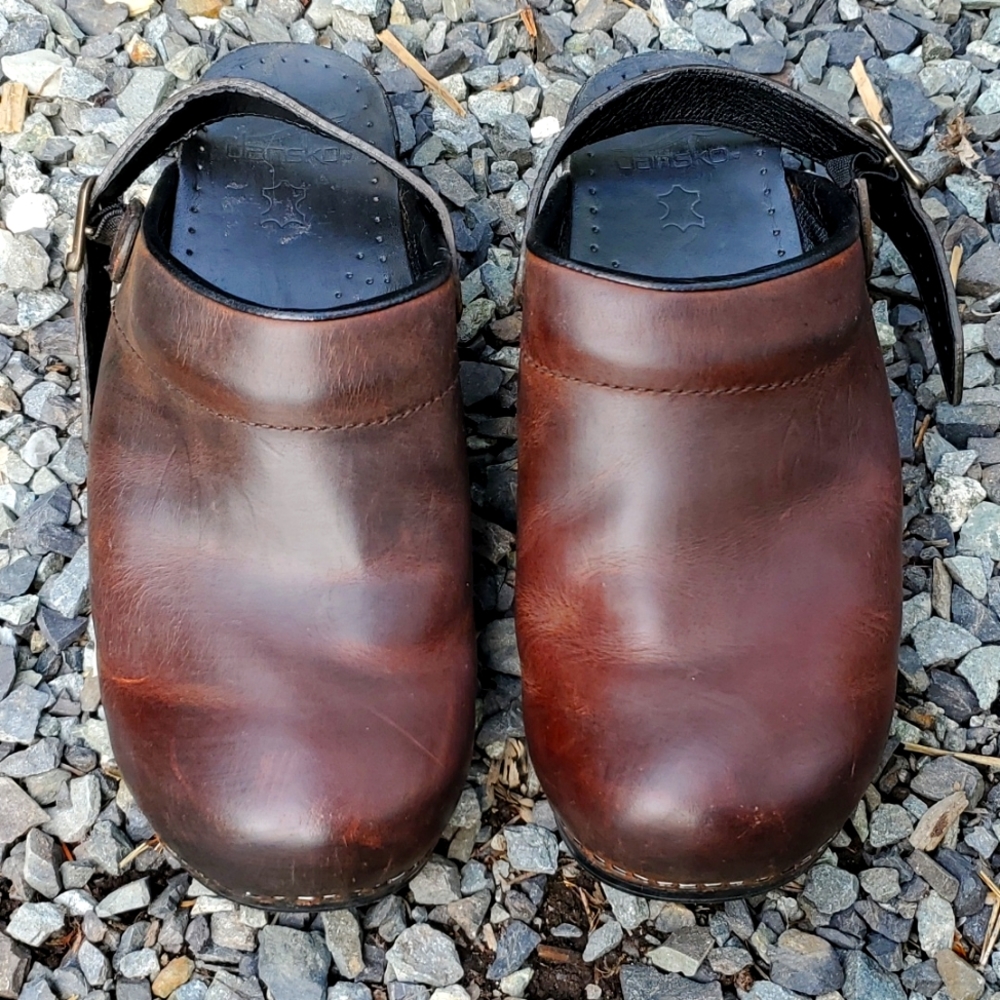 Dansko Slingback Clogs 40 Size 9.5